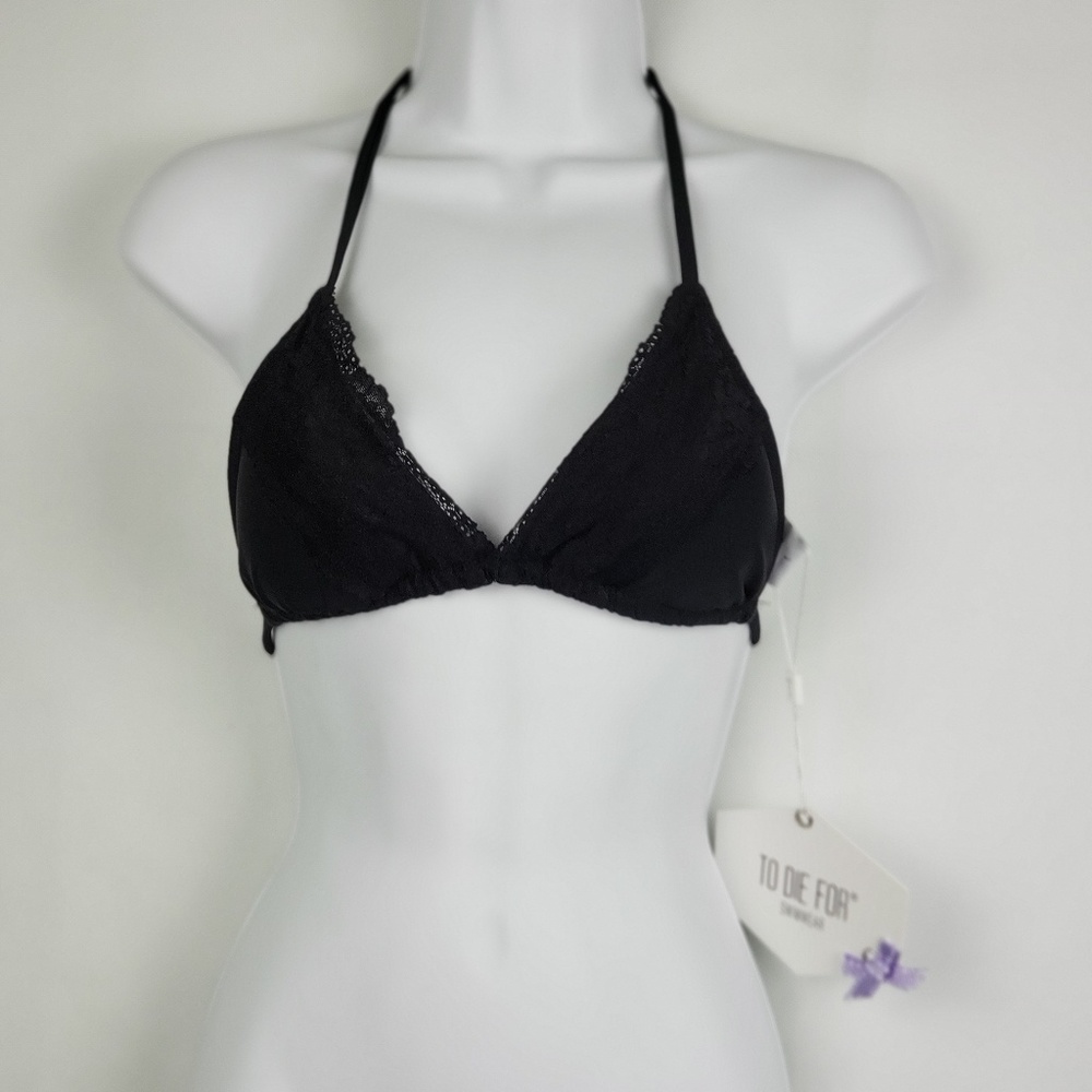 TO DIE FOR Bikini Bra Size Small NWT L pe
